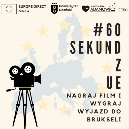 <strong>Konkurs filmowy #60sekundzue – Twój głos w Parlamencie Europejskim!</strong>
